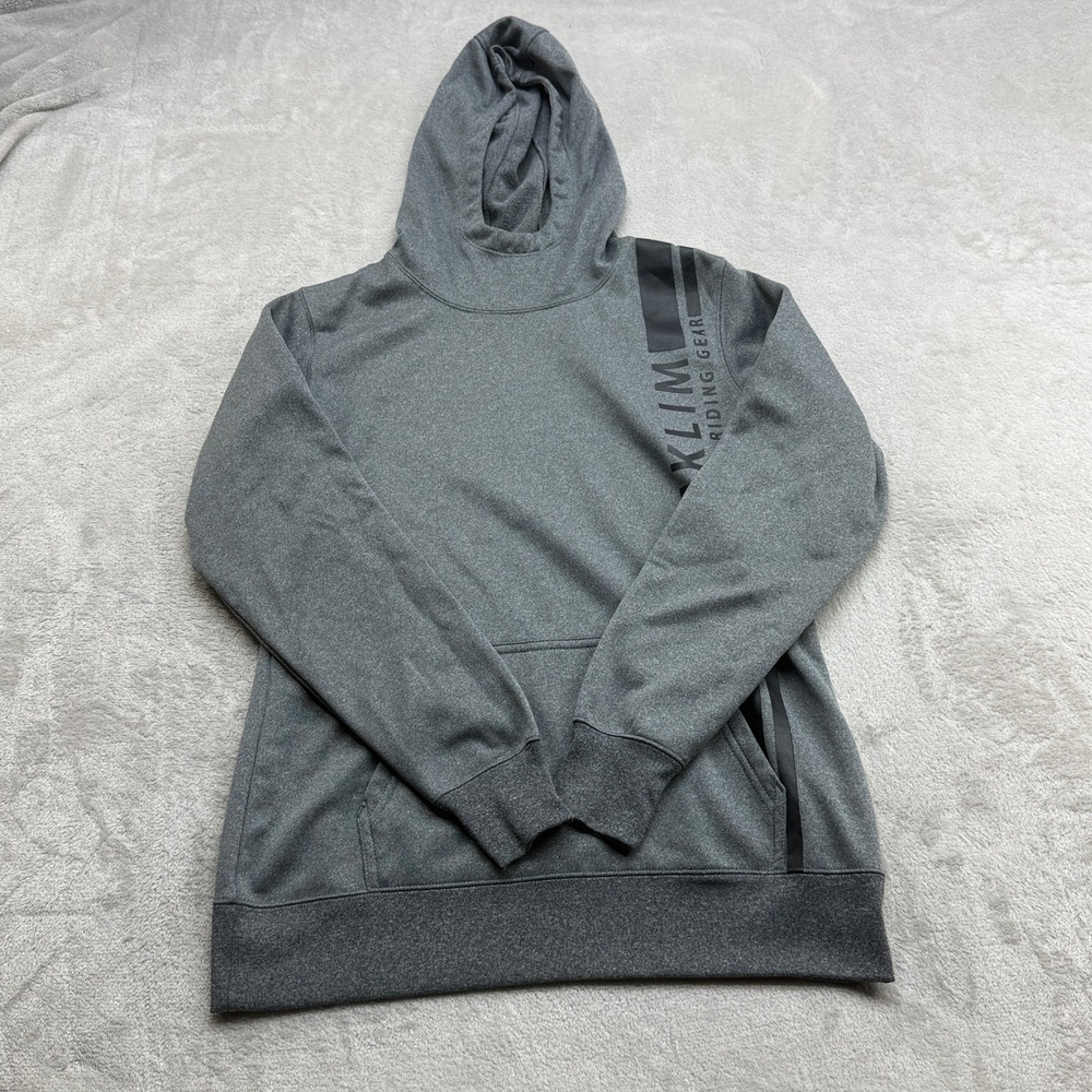 Klim Vista Hoodie Womens S Gray Technical Riding Gear Pullover Moto Snowmobile